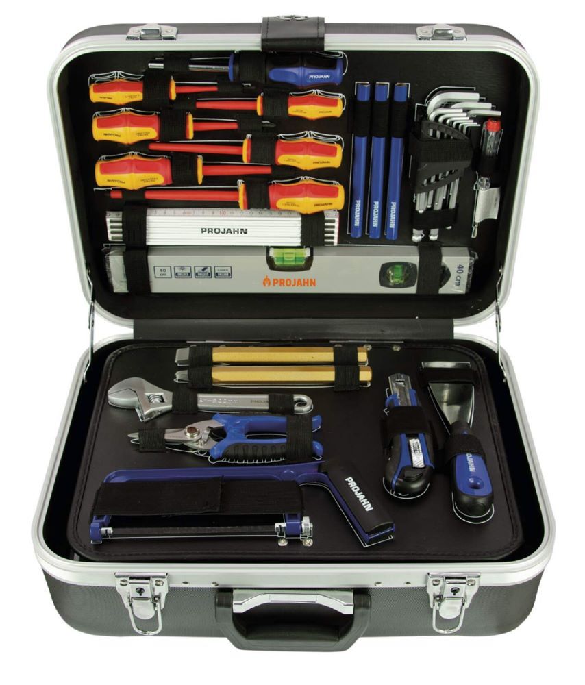 Produktbild Projahn Elektro Werkzeugkoffer 128 teilig