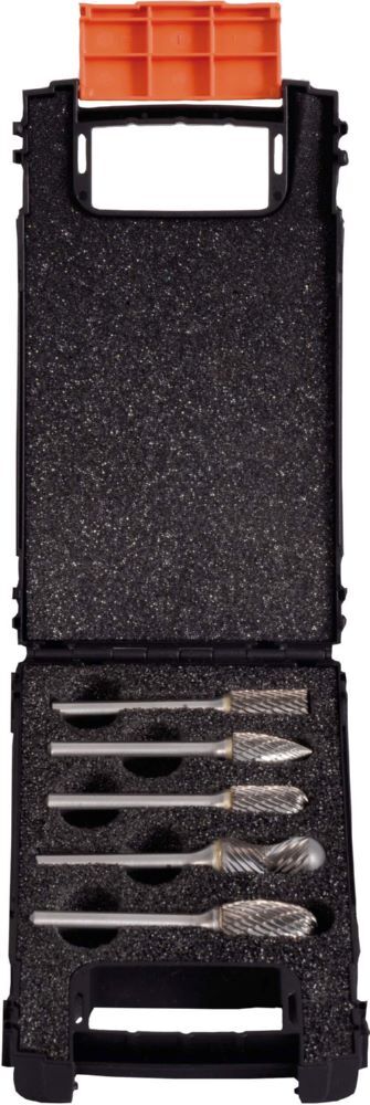Produktbild Projahn Frässtifte HM 5 teilig Kassette Form B, C, E, G Kopfdurchmesser 9.6 mm