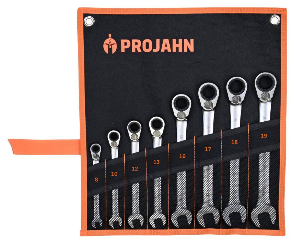 Produktbild Projahn GearTech Satz umschaltbar in Rolltasche 8 teilig