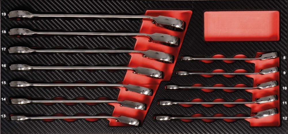Produktbild Projahn GearTech Schlüssel Einlage umschaltbar 12 teilig