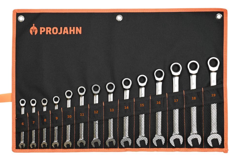 Produktbild Projahn GearTech Schlüssel Satz Rolltasche 14 teilig