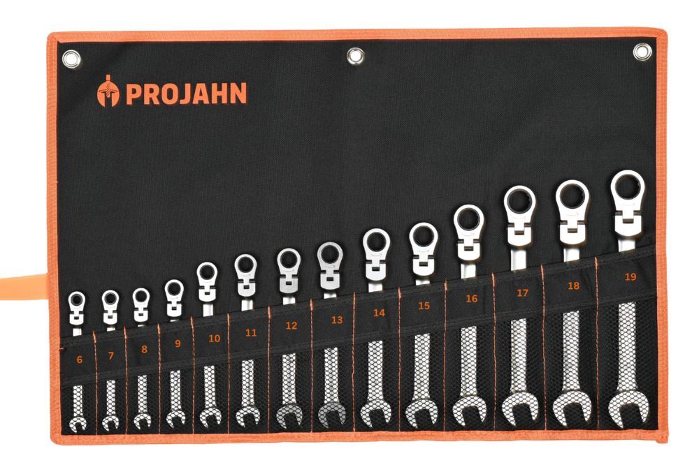Produktbild Projahn GearTech Schlüssel Satz Rolltasche flexibel 14 teilig
