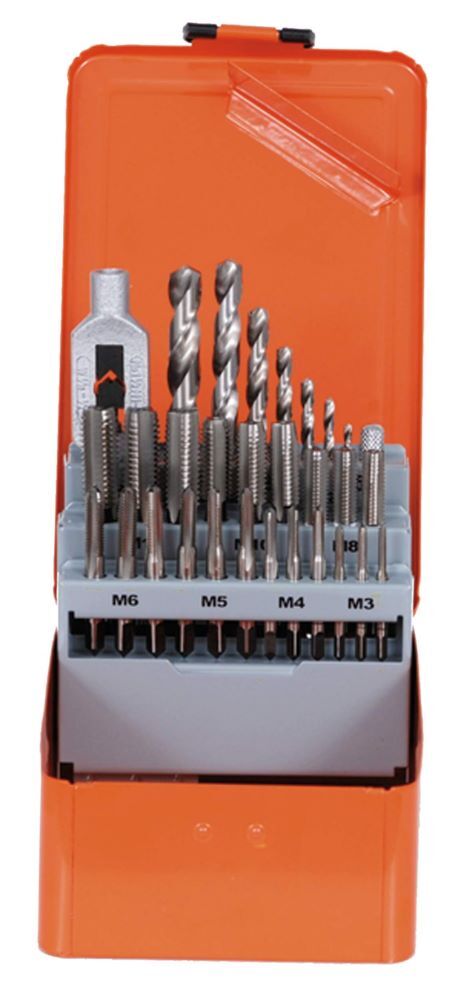 Produktbild Projahn Gewinde Bohrzeug Satz HSS-G 29 teilig M3-M12