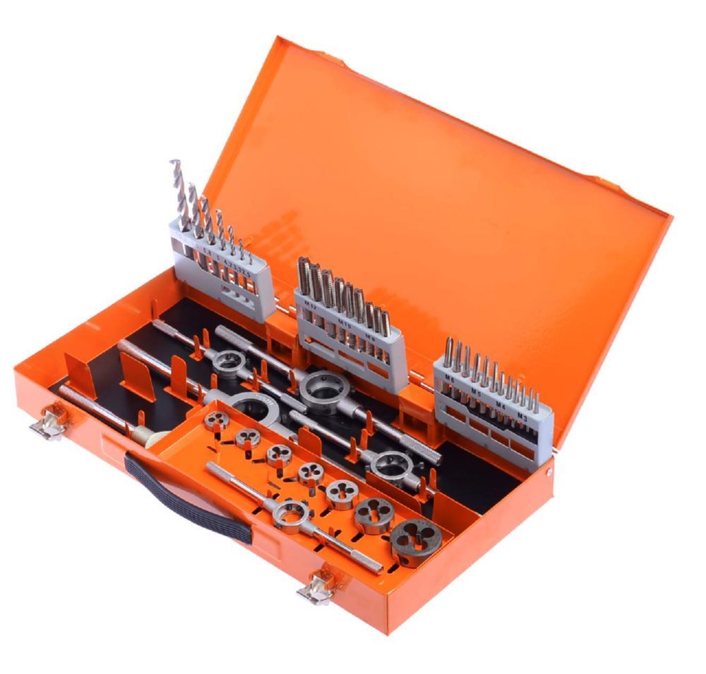 Produktbild Gewinde Schneidzeug Satz HSS-G 44tlg M3-M12 bild 2