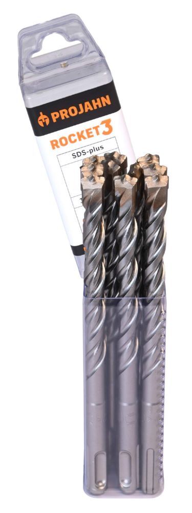 Produktbild Projahn Hammerbohrer ROCKET 3 SDS-plus 8x260mm 10er Pack