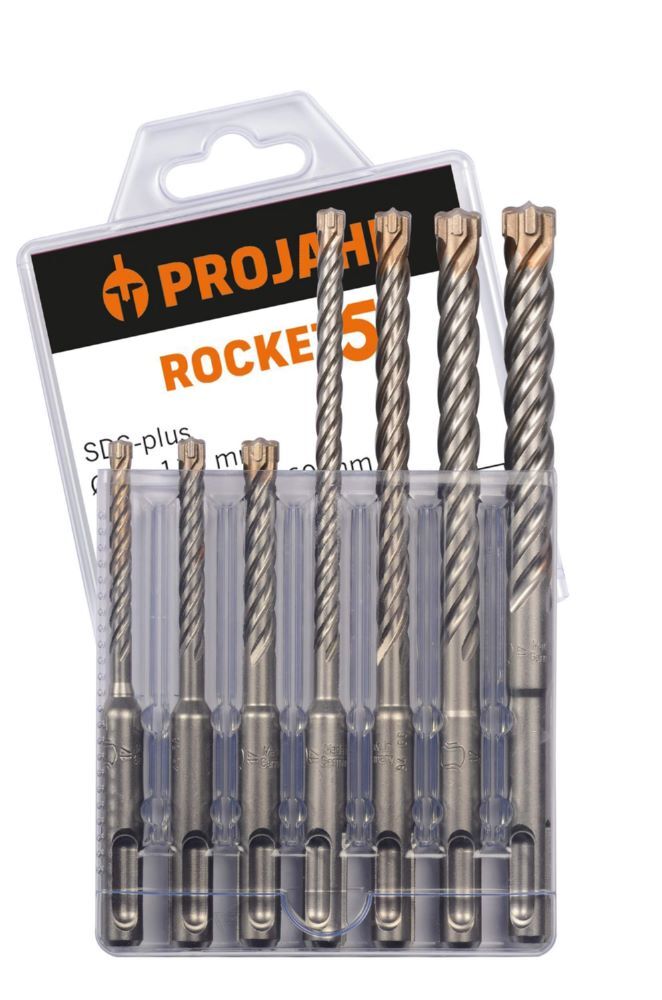 Produktbild Projahn Hammerbohrer-Set ROCKET 5 7 teilig 5-12 mm in Multi-Pack