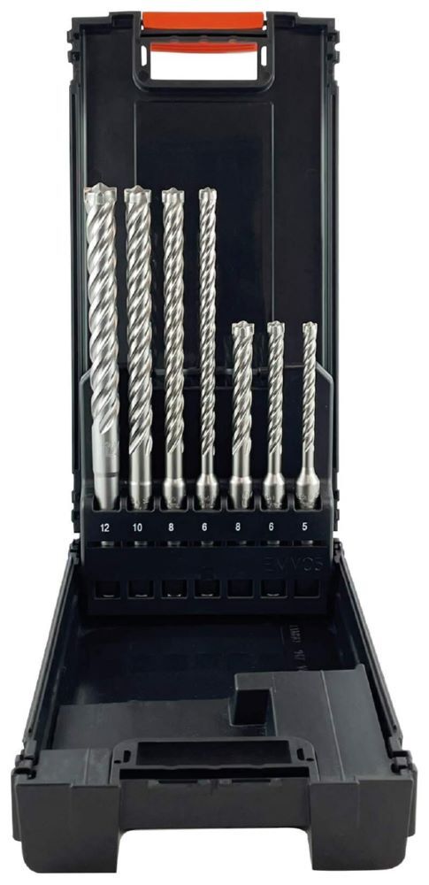 Produktbild Projahn Hammerbohrer-Set ROCKET 7 SDS-plus 7 teilig 5-12 mm in Kunststoffkassette