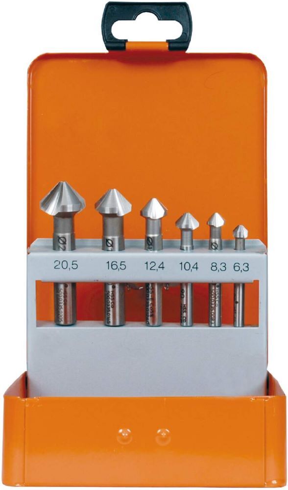 Produktbild Projahn Kassette Kegelsenker HSS-Co 6 teilig 6,3 - 20,5 mm