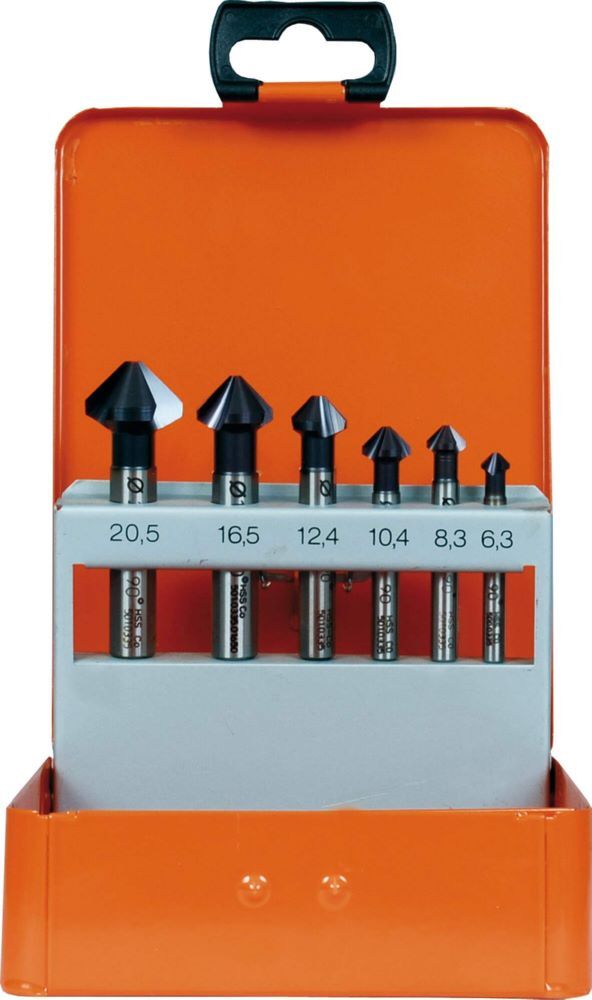 Produktbild Projahn Kassette Kegelsenker HSS-Co ATN 6 teilig 6,3 / 20,5 mm