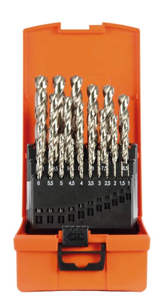 Produktbild Projahn Kunststoffkassette HSS-G DIN 338 25 teilig 1-13/0,5mm - BASIC