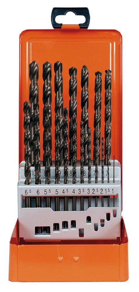 Produktbild Projahn Metallkassette DIN 340 HSS-G ECO 19 teilig 1-10/0,5 mm - extra lang