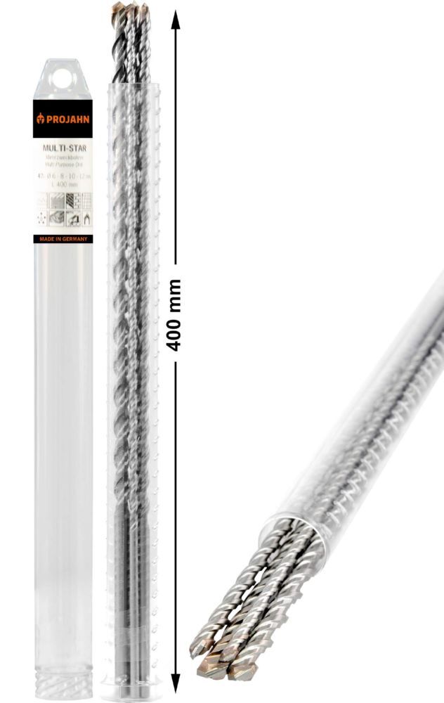 Produktbild Projahn Multi-Star Satz 4 teilig 400 mm lang 6, 8, 10, 12, mm
