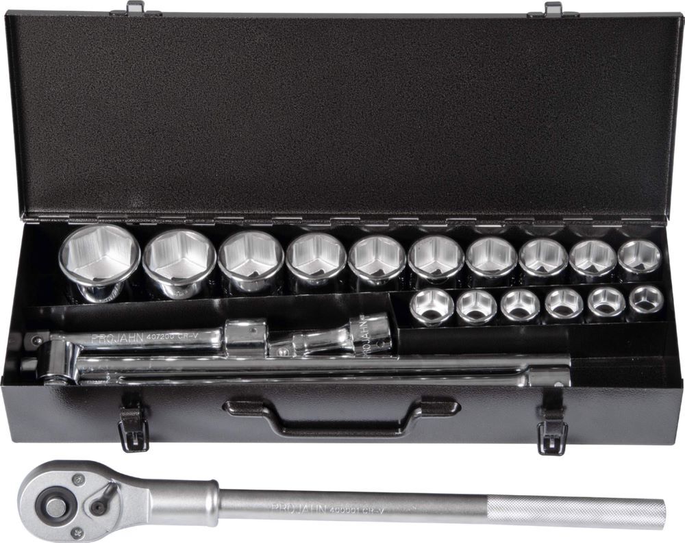 Produktbild Projahn professional Steckschlüssel Koffer 21 teilig 3/4 Zoll
