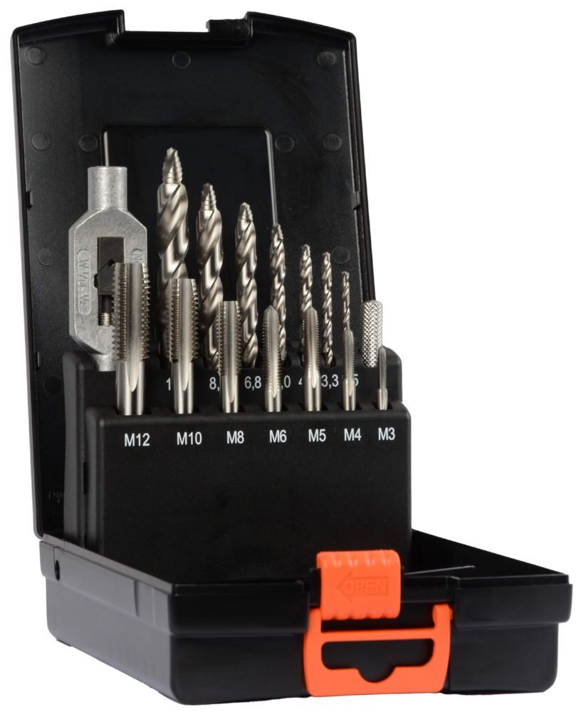 Produktbild PROSTEP Gewinde-Set HSS-G 15-tlg. M3 - M12 in Kunststoffkassette bild 2