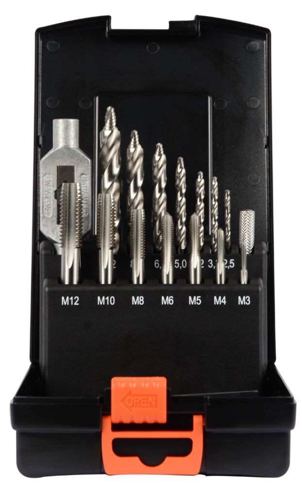 Produktbild PROSTEP Gewinde-Set HSS-G 15-tlg. M3 - M12 in Kunststoffkassette bild 3
