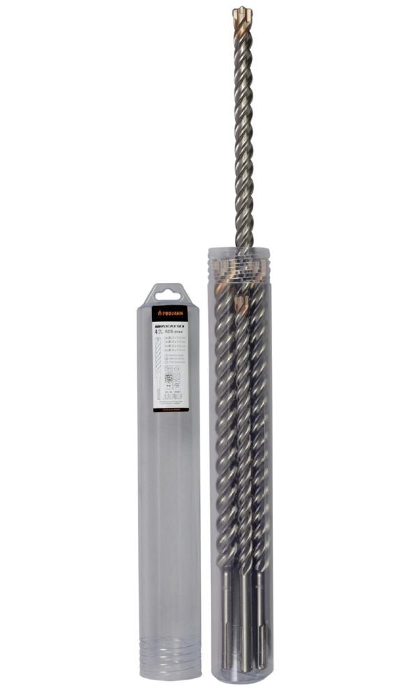 Produktbild Projahn ROCKET 5 SDS-max Bohrer Set 4 teilig