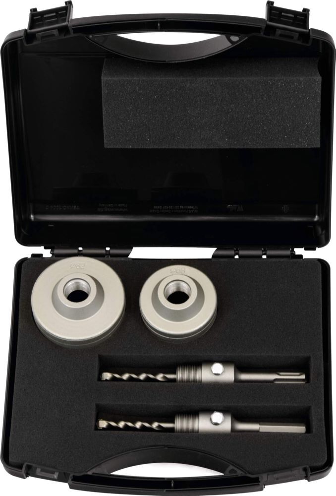 Produktbild Projahn Schlagbohrkronen Set 68/82 mm BASIC Aufnahme SDS-plus Zentrierbohrer