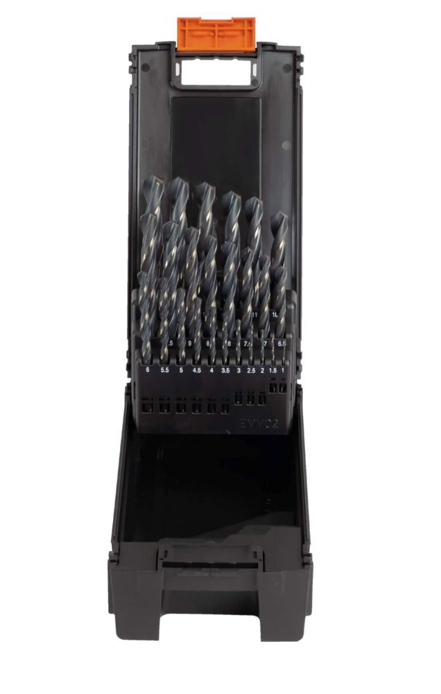 Produktbild Projahn Spiralbohrer-Set HSS-R SPEEDPOWER 1-13 mm 25 teilig in Kunststoffkassette