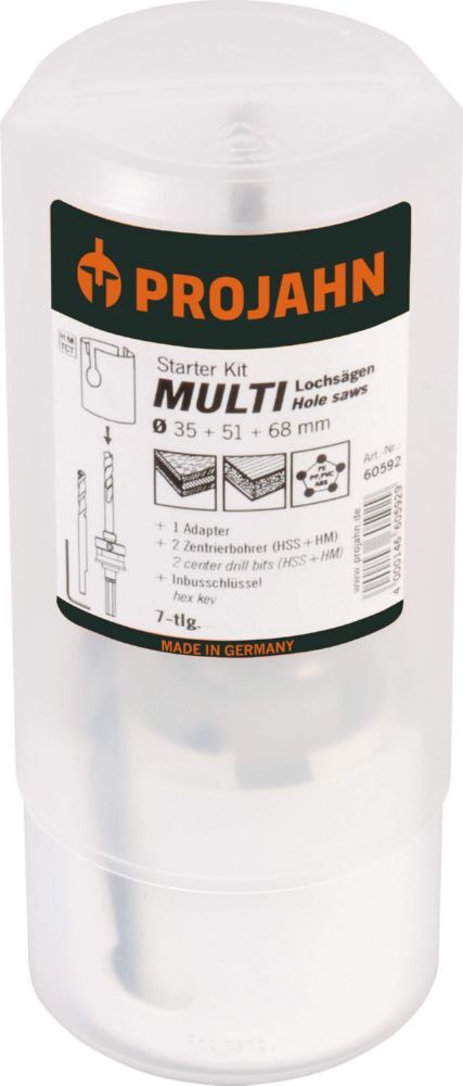 Produktbild Projahn TCT-Lochsägen Starter Kit TCT 7 teilig im Blister