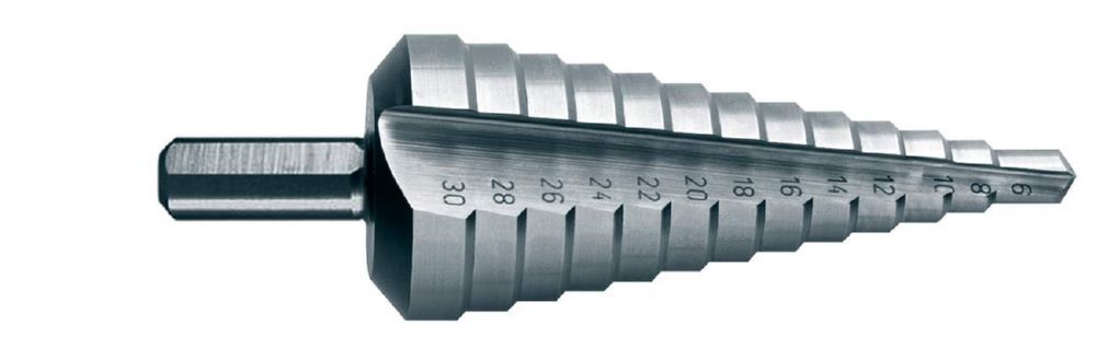 Produktbild Projahn Stufenbohrer gerade Nut ECO HSS-Co 6-30mm