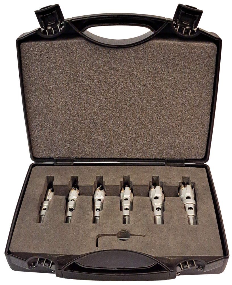 Produktbild Projahn TCT Metall-Lochsägen Set 18 teilig mit Spiralbohrer und Federn
