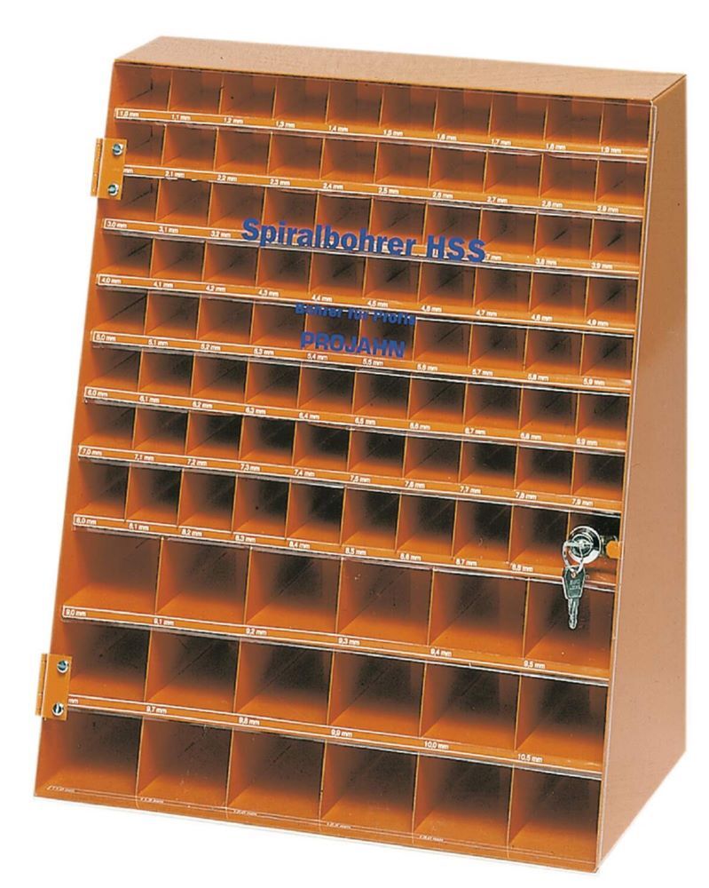 Produktbild Projahn Verkaufsschrank Spiralbohrer HSS-G ECO 970 teilig