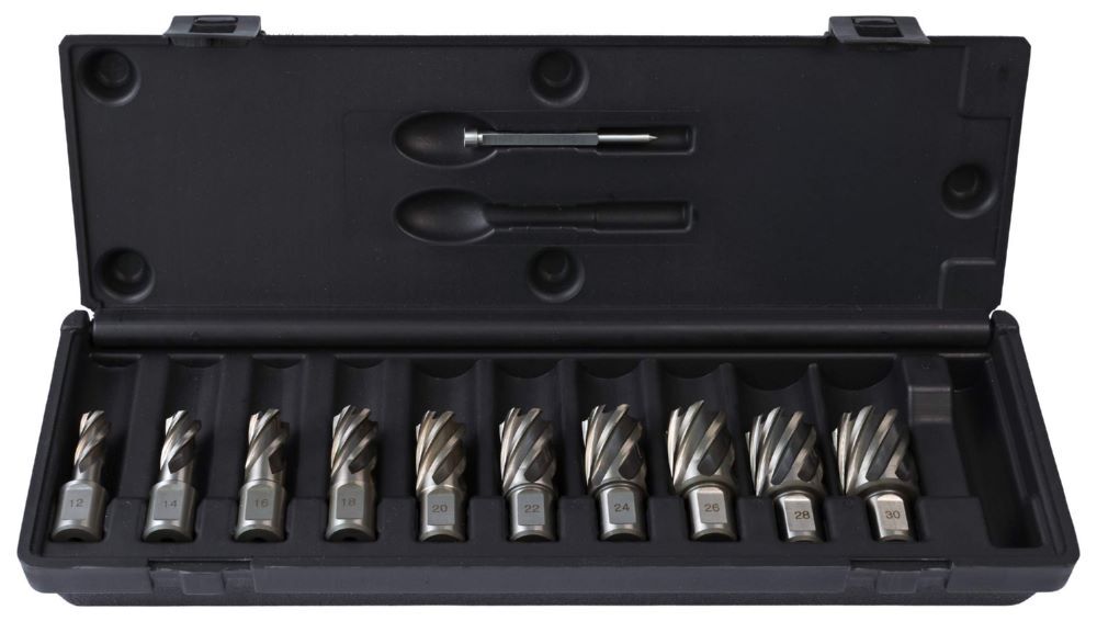 Produktbild Projahn WELDON Kernbohrer-Set HSS-G 11 teilig Schnitttiefe 30 mm