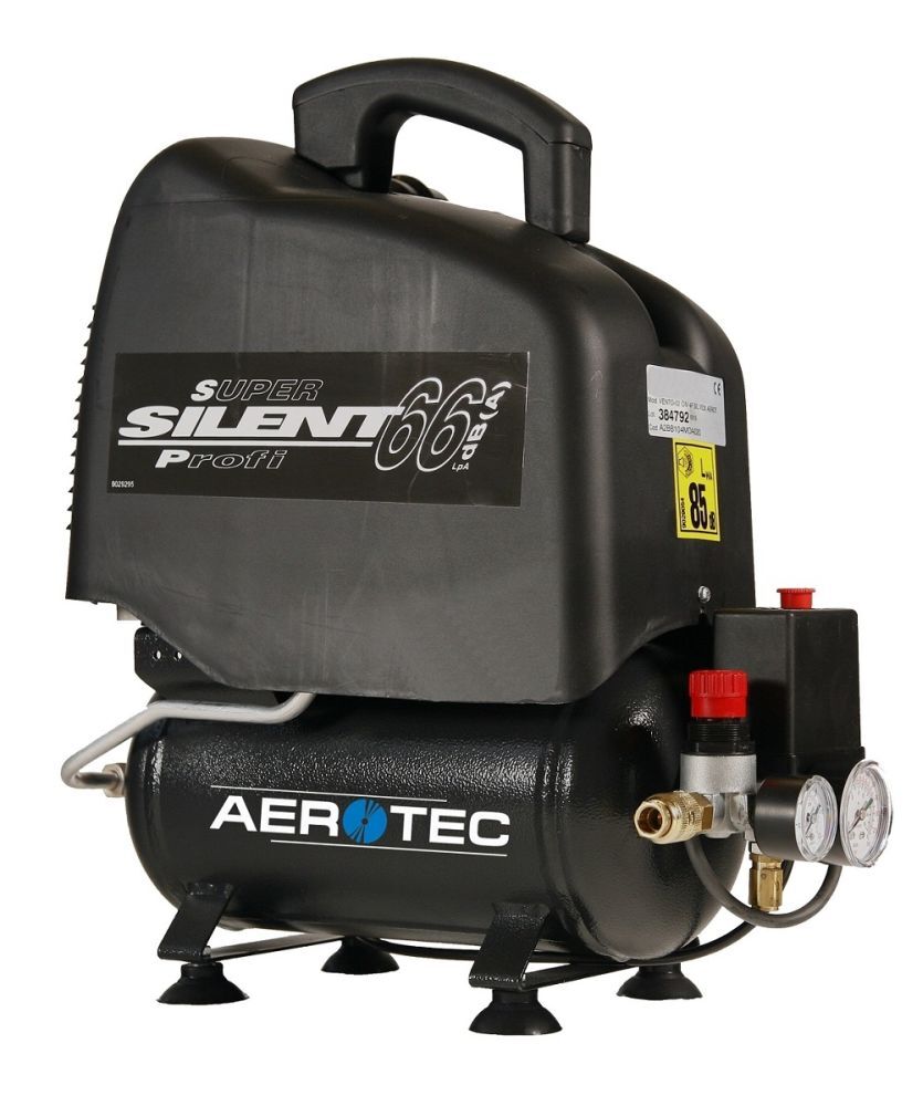 AEROTEC Kompressor Vento Silent 6 - 66 dB ölfrei  - 230 Volt Produktbild AEROTEC Kompressor Vento Silent 6 - 66 dB ölfrei  - 230 Volt