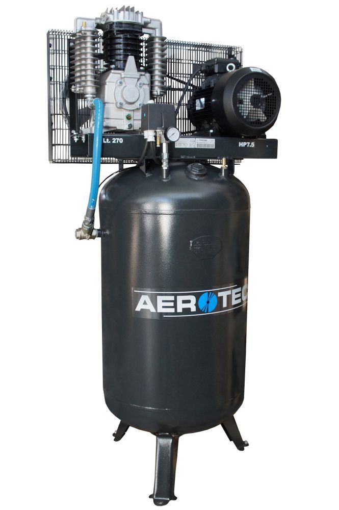 AEROTEC Kompressoranlage N60-270 PRO mit stehendem Druckluftbehälterc AEROTEC Kompressoranlage N60-270 PRO mit stehendem Druckluftbehälterc