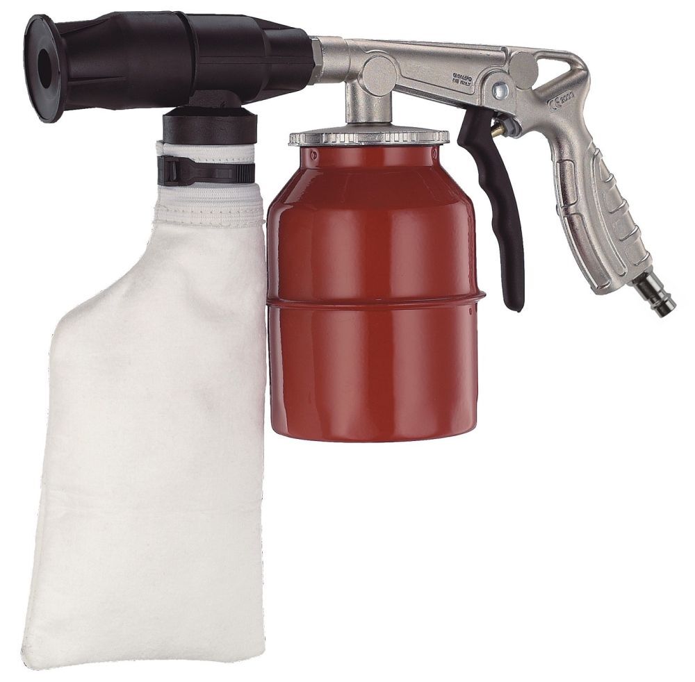 AEROTEC Praktische Sandstrahlpistole mit Staubfangbeutel Produktbild AEROTEC Praktische Sandstrahlpistole mit Staubfangbeutel