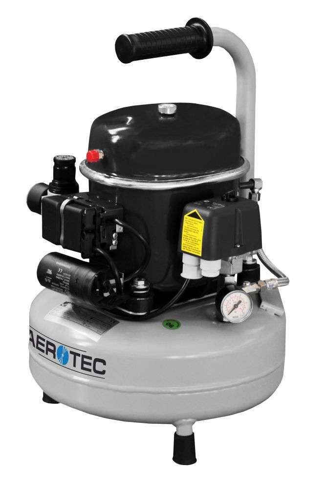 AEROTEC Kompressor SILENT 50 Airbrushkompressor 8 bar - 230 Volt Produktbild AEROTEC Kompressor SILENT 50 Airbrushkompressor 8 bar - 230 Volt