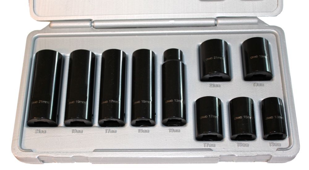 AEROTEC 1/2" Nussenkasten LK f. Schlag- Ratschenschrauber Produktbild AEROTEC 1/2" Nussenkasten LK f. Schlag- Ratschenschrauber