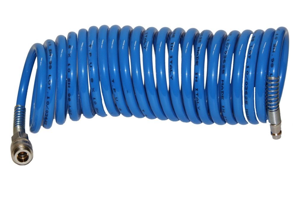 AEROTEC Spiralschlauch PRO 8 x 7,5 Meter PU AEROTEC Spiralschlauch PRO 8 x 7,5 Meter PU