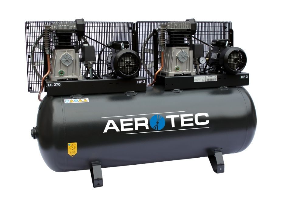 AEROTEC Kompressor Tandem 600+600-270 FT Produktbild AEROTEC Kompressor Tandem 600+600-270 FT