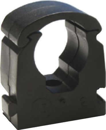 AEROTEC Rohrklemme Außendurchmesser 15 mm schwarz Produktbild AEROTEC Rohrklemme Außendurchmesser 15 mm schwarz