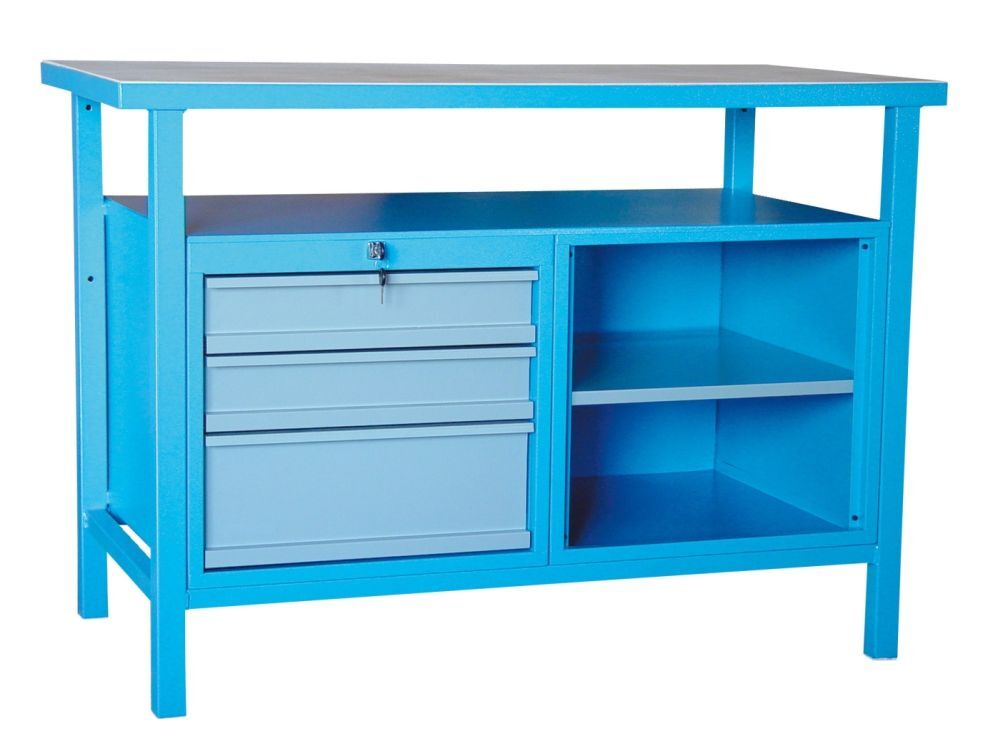 AEROTEC Werkbank Werkzeugbank P 1200 SL 1200 x 600 x 38 Produktbild AEROTEC Werkbank Werkzeugbank P 1200 SL 1200 x 600 x 38