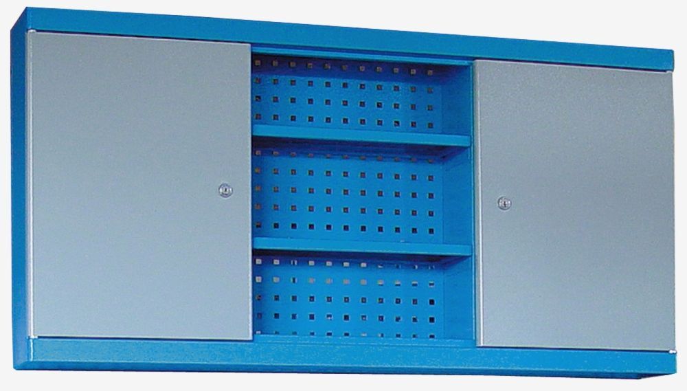 Aerotec Wandschrank Werkstattschrank mit Zylinderschloss 1200 x 600 x 200 mm Produktbild Aerotec Wandschrank Werkstattschrank mit Zylinderschloss 1200 x 600 x 200 mm