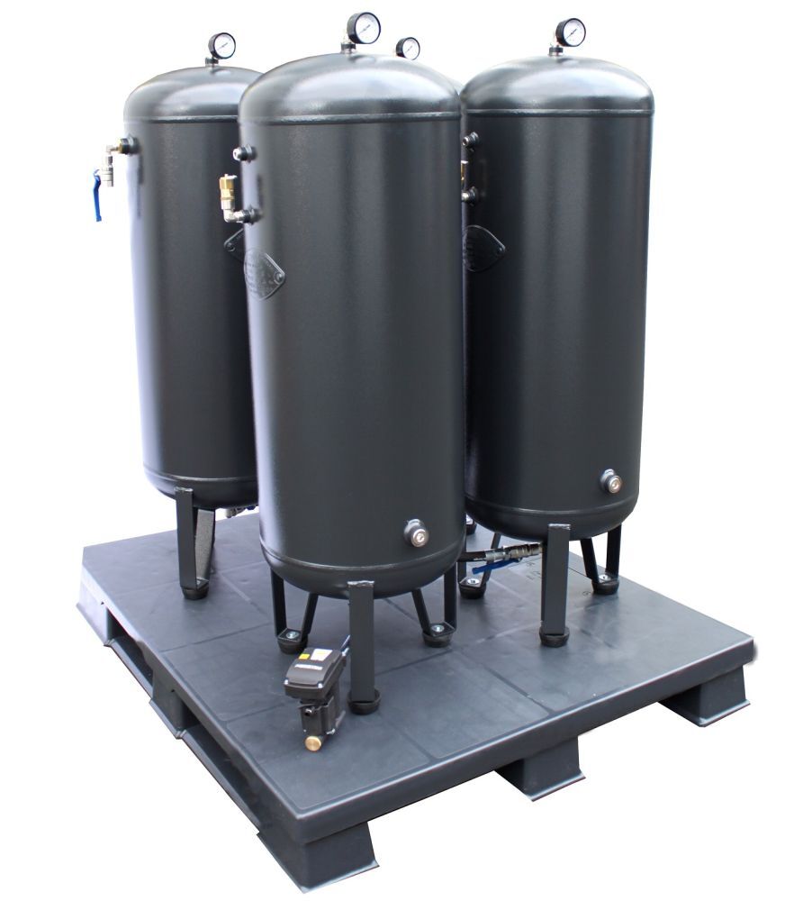 AEROTEC Kesselbatterie bestehend aus 4 x 90 Liter Druckluftbehälter AEROTEC Kesselbatterie bestehend aus 4 x 90 Liter Druckluftbehälter
