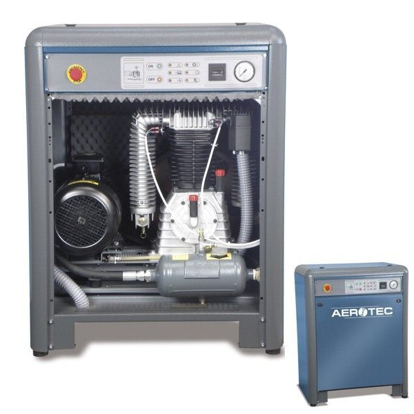 AEROTEC Silent Basis PRO B-AK30-15 Beisteller Keilriemenkompressor 5,5KW mit AEROTEC Silent Basis PRO B-AK30-15 Beisteller Keilriemenkompressor 5,5KW mit