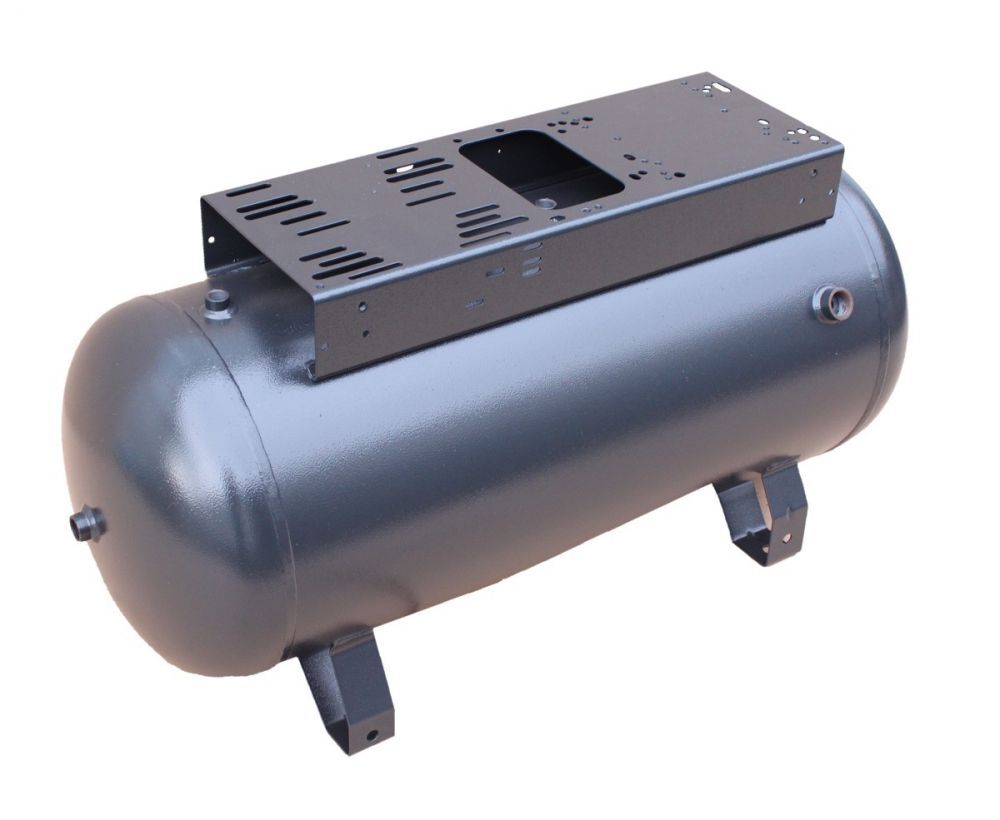 AEROTEC Druckluftkessel Druckluftbehälter 50 L Kessel Kompressor liegend Produktbild AEROTEC Druckluftkessel Druckluftbehälter 50 L Kessel Kompressor liegend