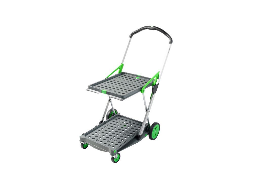 Clax Trolley green edition Vollgummireifen 550 x 890 x 1025 mm Produktbild Clax Trolley green edition Vollgummireifen 550 x 890 x 1025 mm