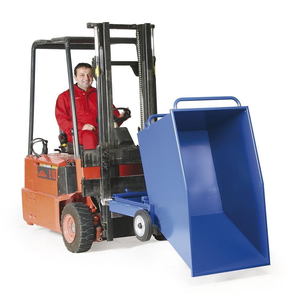 Rotauro Blechkasten Wagen 600 Liter Schütthöhe 970 mm Produktbild Rotauro Blechkasten Wagen 600 Liter Schütthöhe 970 mm