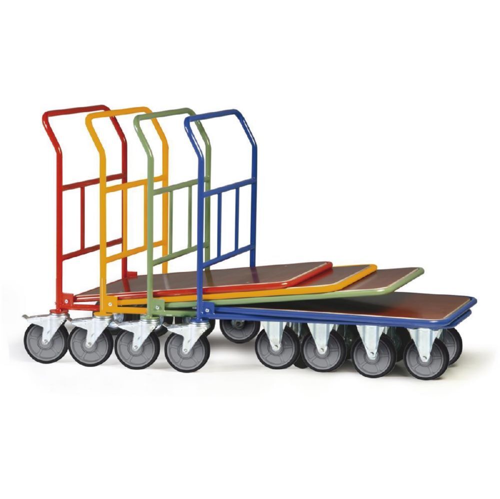 Rotauro CC Wagen mit 1 Ladefläche aus Multiplexholz bis 300 kg 733 x 1130 x 1140 mm Rotauro CC Wagen mit 1 Ladefläche aus Multiplexholz bis 300 kg 733 x 1130 x 1140 mm