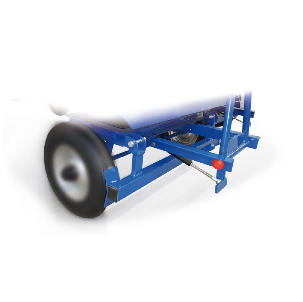 Rotauro Handpritschenwagen 750 kg Last mit Luftreifen Ladefläche 1000 x 700 mm Produktbild Rotauro Handpritschenwagen 750 kg Last mit Luftreifen Ladefläche 1000 x 700 mm bild 2