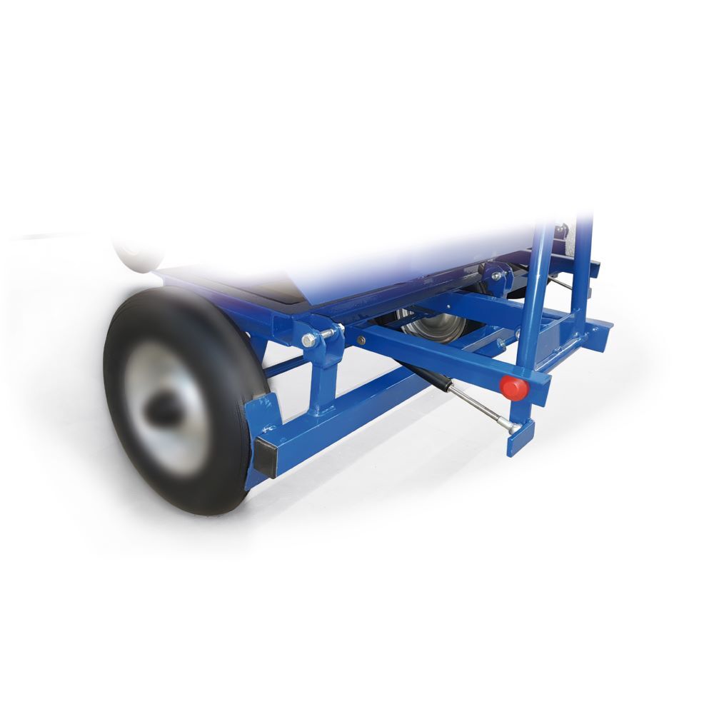 Rotauro Handpritschenwagen 1000 kg Last mit Luftbereifung 2000 x 100 mm Produktbild Rotauro Handpritschenwagen 1000 kg Last mit Luftbereifung 2000 x 100 mm bild 2