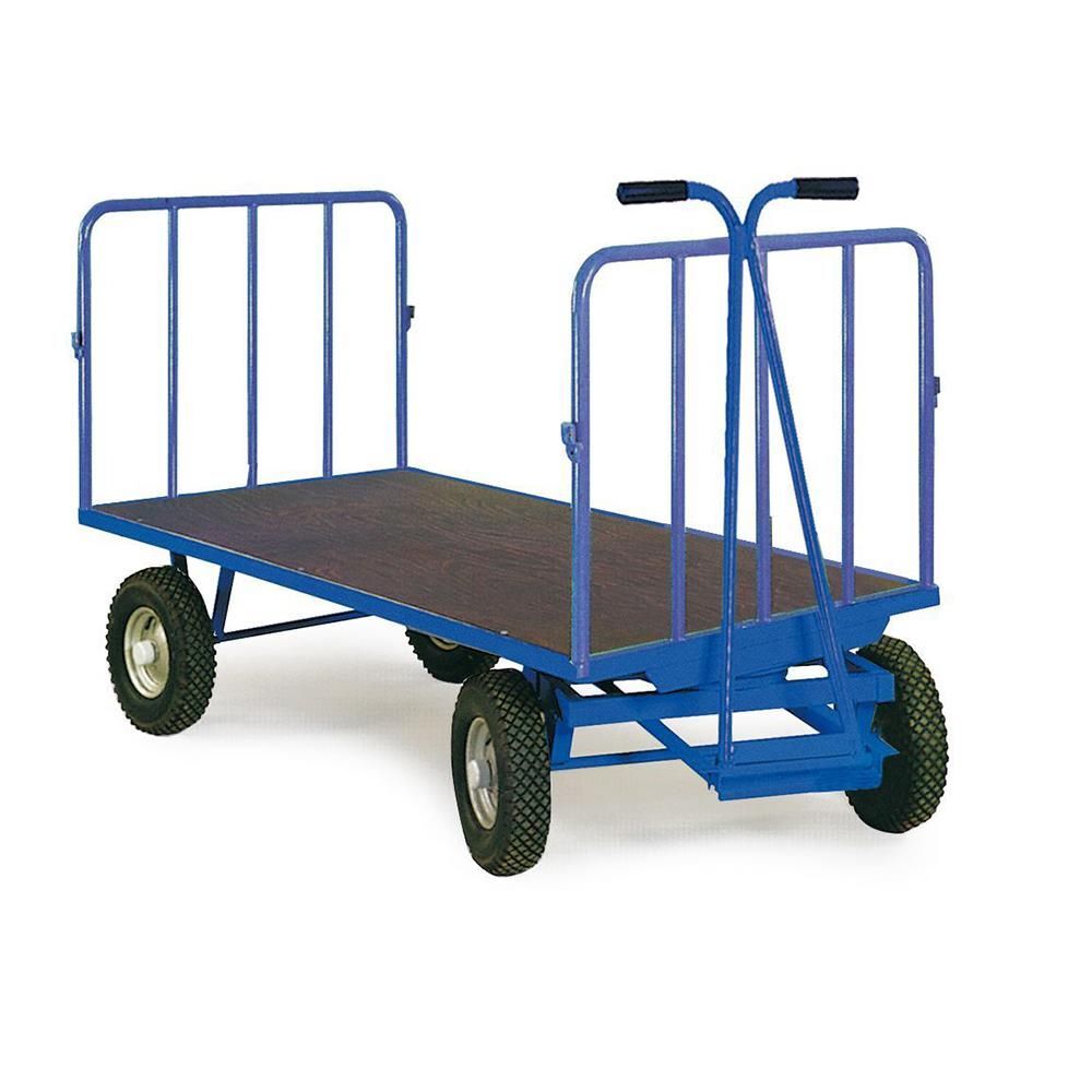 Rotauro Handpritschenwagen 1000 kg Last 2 Stirnwände 750 mm 2000 x 1000 mm Produktbild Rotauro Handpritschenwagen 1000 kg Last 2 Stirnwände 750 mm 2000 x 1000 mm