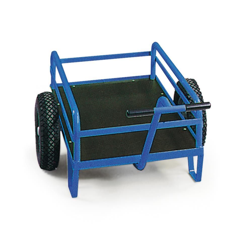 Rotauro Handwagen wasserfest mit Seitenverstrebungen und Lufträdern 400 x 100 mm Produktbild Rotauro Handwagen wasserfest mit Seitenverstrebungen und Lufträdern 400 x 100 mm