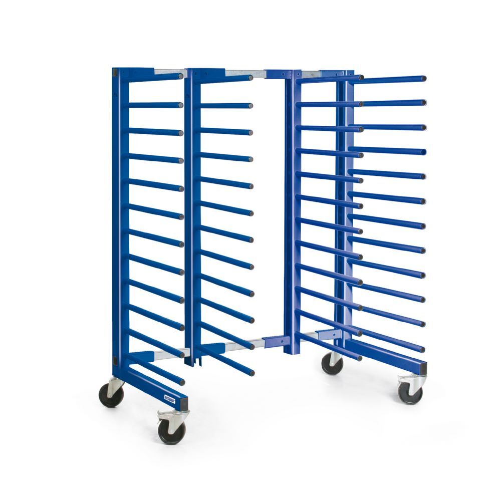 Rotauro Hordenwagen einseitige Ausführung 4 Rechen Last 600 kg 1390 x 800 mm Produktbild Rotauro Hordenwagen einseitige Ausführung 4 Rechen Last 600 kg 1390 x 800 mm