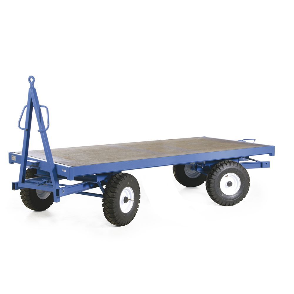 Rotauro Industrieanhänger mit Doppel Drehschemel Lenkung 2000 kg Last 2500 x 1250 mm Produktbild Rotauro Industrieanhänger mit Doppel Drehschemel Lenkung 2000 kg Last 2500 x 1250 mm