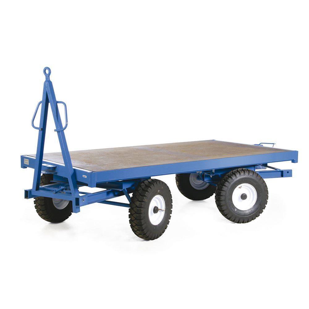 Rotauro Industrieanhänger Doppel Drehschemel Lenkung 5000 kg Last 2000 x 1000 mm Produktbild Rotauro Industrieanhänger Doppel Drehschemel Lenkung 5000 kg Last 2000 x 1000 mm